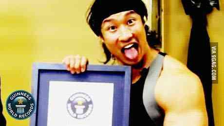 The world record for the most non-stop push-ups is 10,507, set by a man named Minoru Yoshida in 1980. - MirrorLog